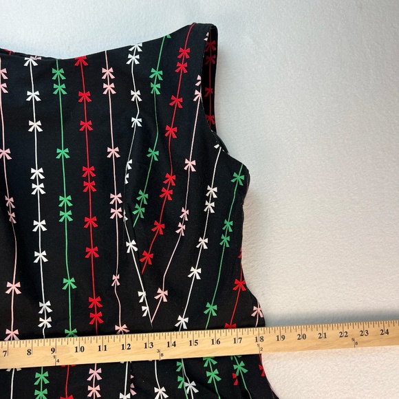 Holiday Cocktail Party Midi Dress Size 1X Christmas Fit & Flare 50s Retro Swing - Picture 12 of 13